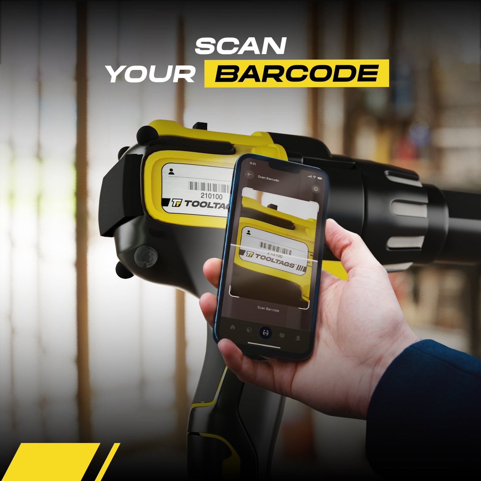 Serial Number Barcode Asset Tags