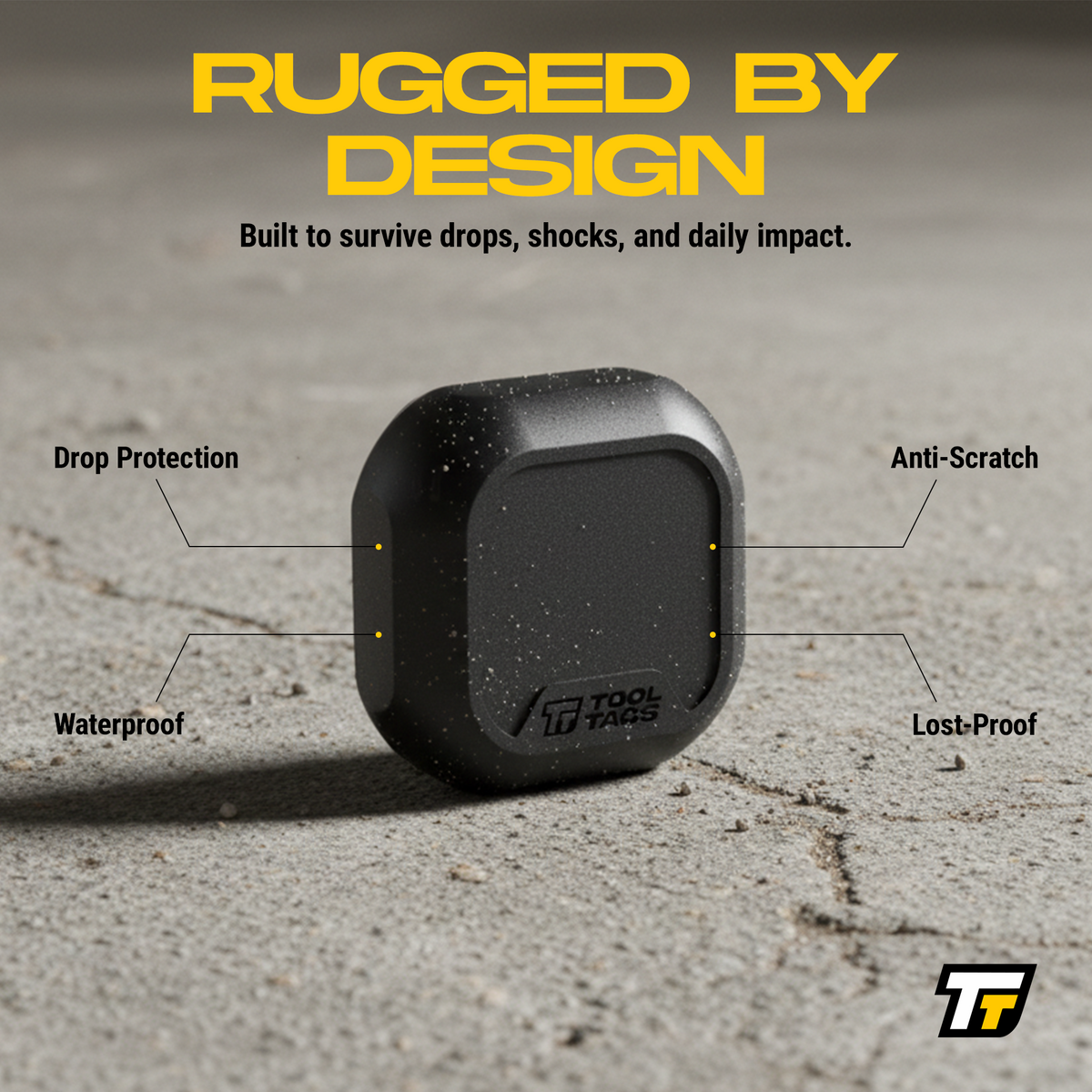 ToolTags Protective Case - For Use with AirTag - Single Pack